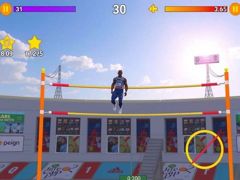 Pole Vault Virtuoso Gameplay Screenshot